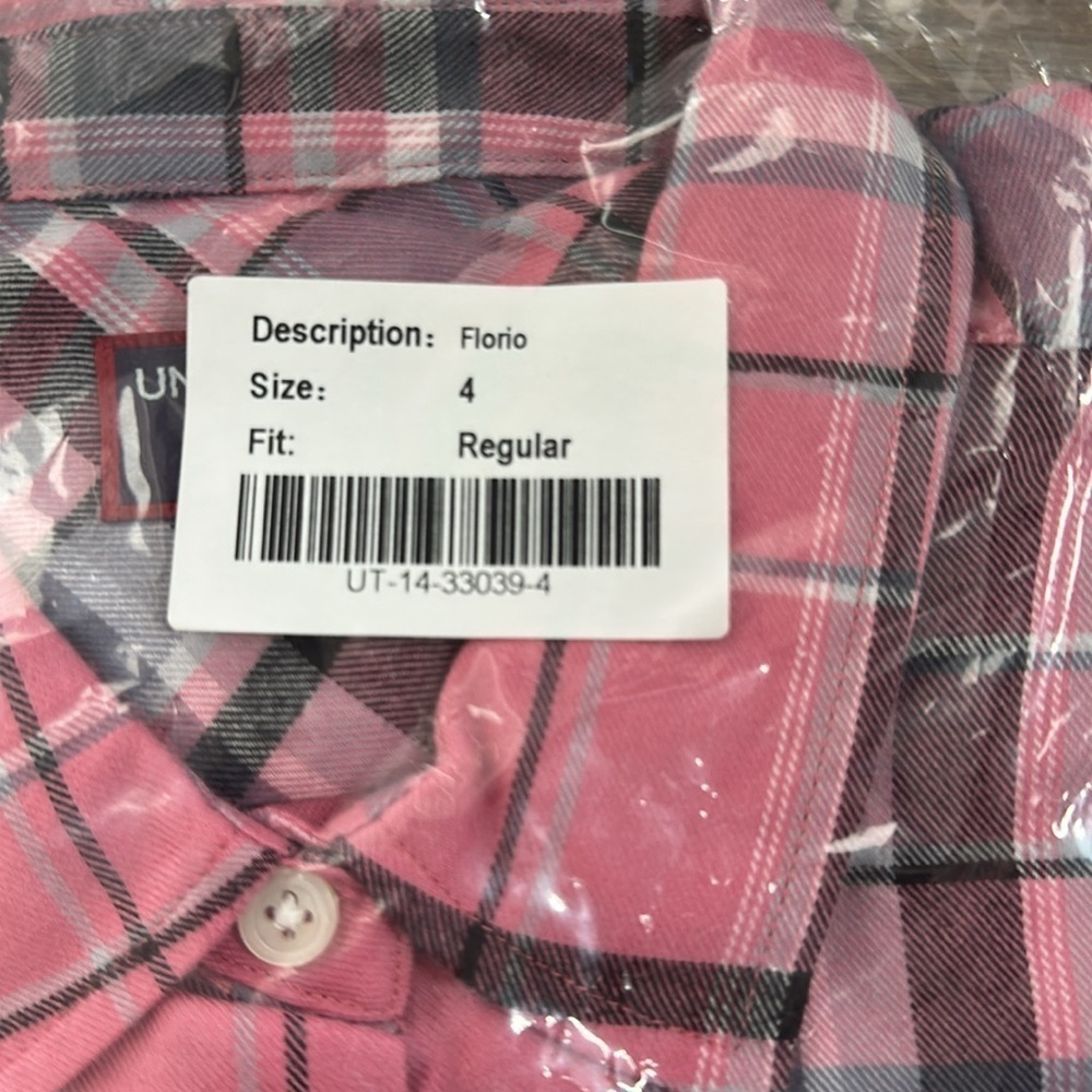 NWT UNTUCKit Florio Women’s Button Down Shirt Size 4 - Picture 3 of 3